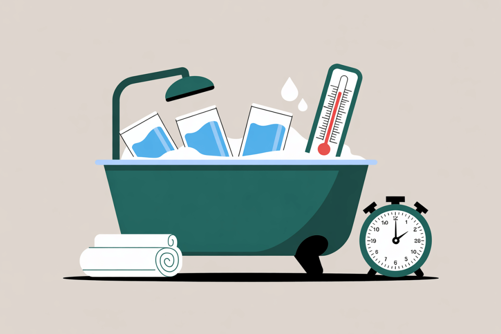 bain froid protocole