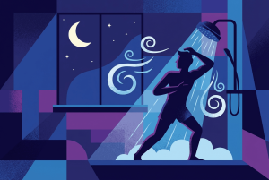 Douche froide avant de dormir