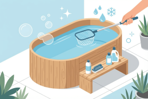 Nettoyer et entretenir un bain froid